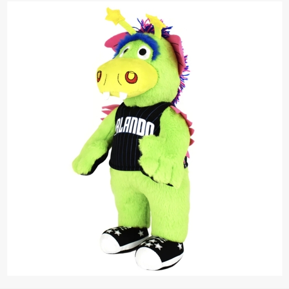 BLEACHER CREATURES ORLANDO MAGIC MASCOT STUFF 10" PLUSH FIGURE - Picture 6 of 8